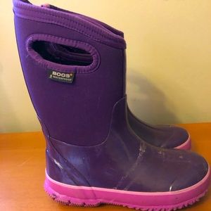 BOGS girls Classic waterproof boots